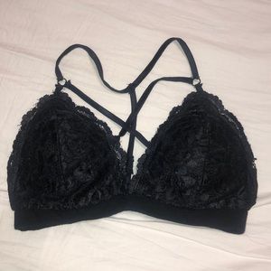 Padded lace bralette